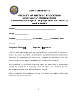 Communicative English Language Skills (I) ( Worksheet).rtf